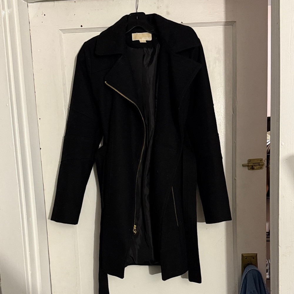 Michael Kors Black Trench Coat